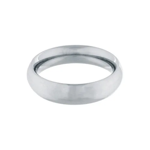 Male Sex Toys steel power tools Donut Cockring Steel Large 50 mm
