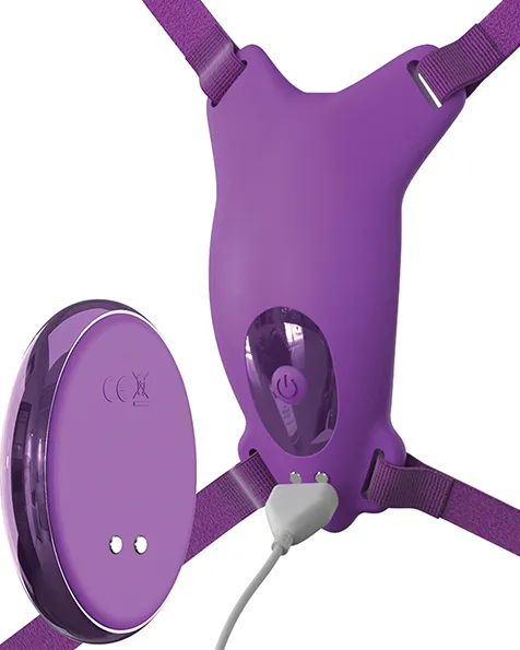 Couples Co Female Sex Toys Fantasy For Her Ultimate Butterfly Strap On Vibrator