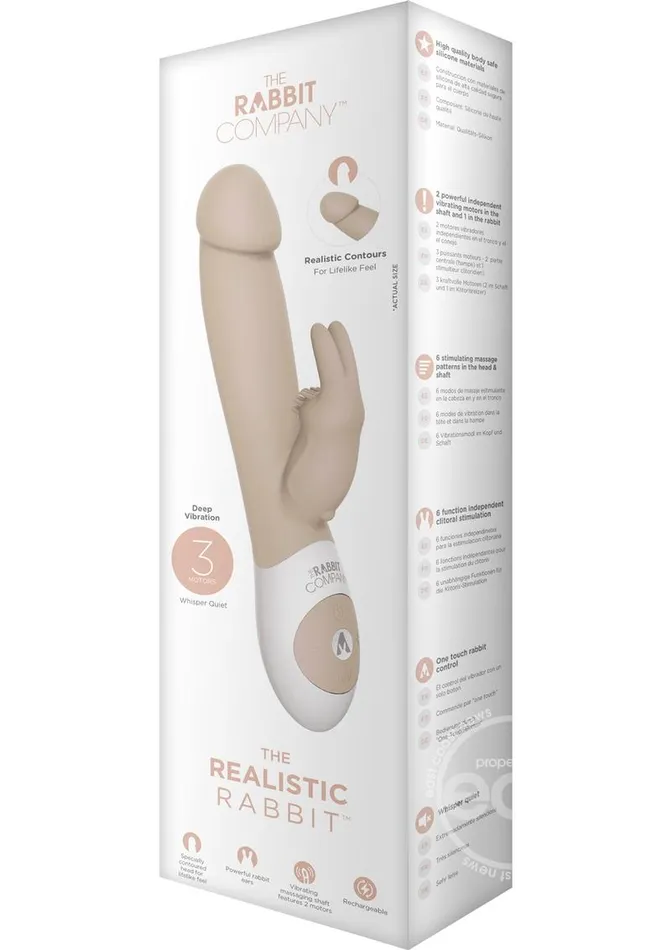 The Rabbit Company Vibrators Realistic Rabbit