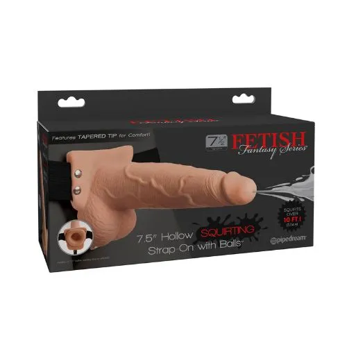 NNN Retail Ltd Female Sex Toys Fetish Fantasy 75 Inch Hollow Squirting StrapOn