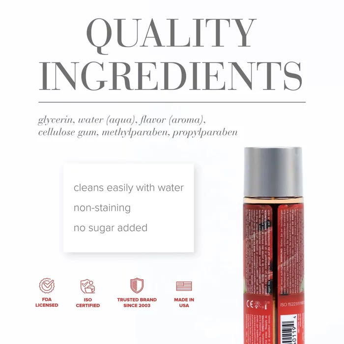 JOY FOR WOMEN Lubricants Jo SUCCULENT WATERMELON Water Based Flavoured Lubricant 4oz 120ml