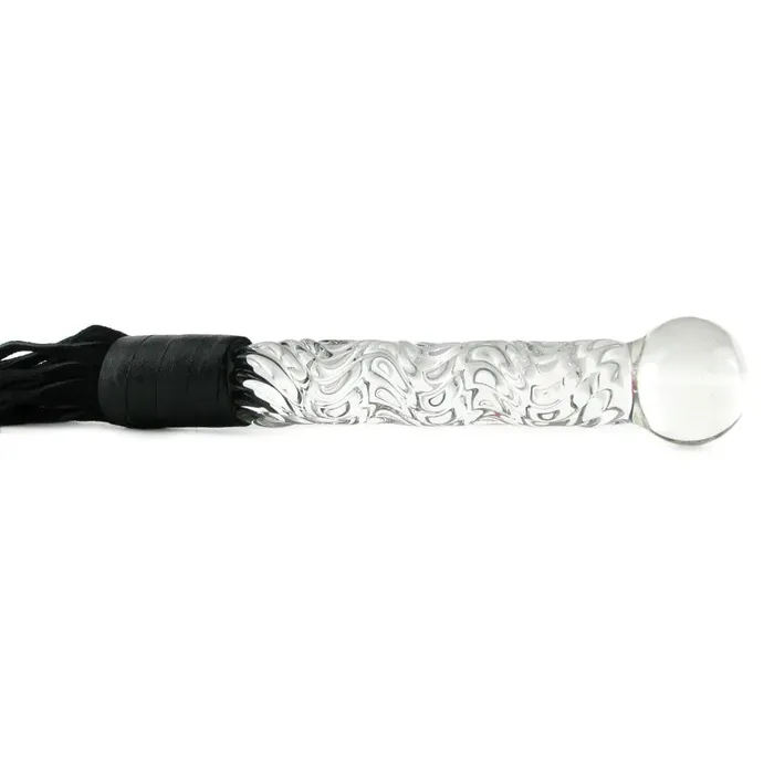 Pipedream Icicles No 38 Hand Blown Glass Whip pink cherry Dildos