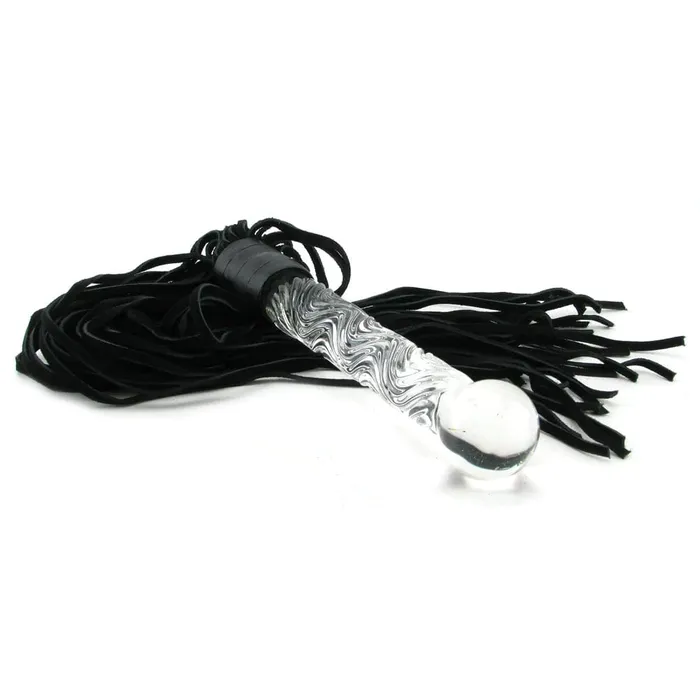 Pipedream Icicles No 38 Hand Blown Glass Whip pink cherry Dildos