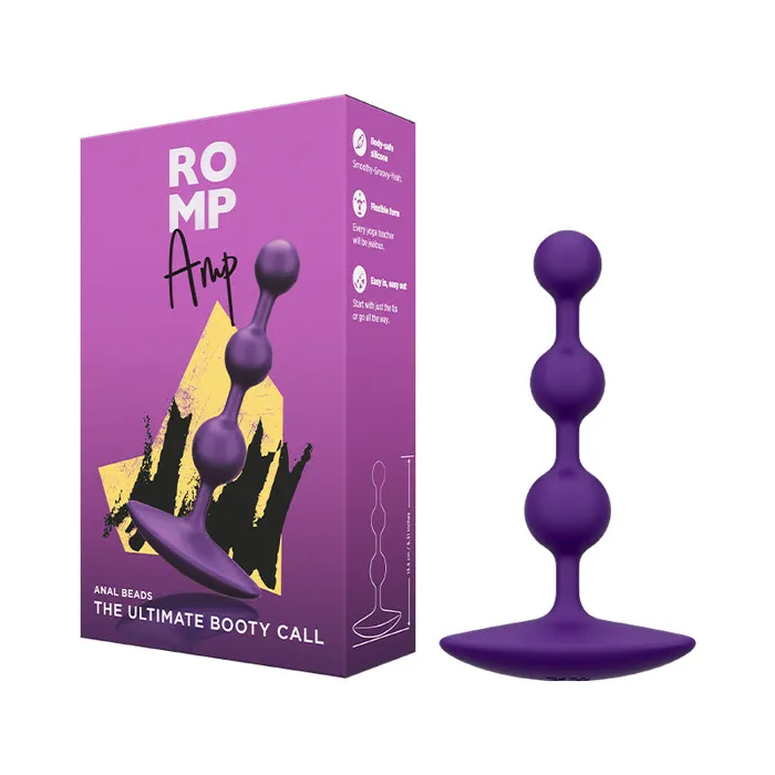WeVibe Anal Romp Amp Silicone Anal Plug Dark Purple