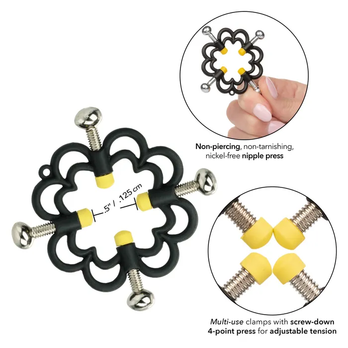 CALEXOTICS BOUNDLESS NIPPLE GRIPS Nipple Clitoral Toys