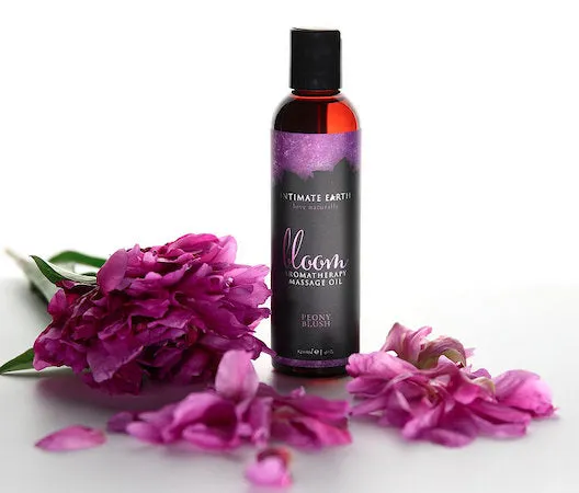 Intimate Earth Bloom Aromatherapy Massage Oil Intimate Earth Couples