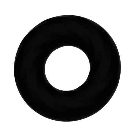 JCAP Male Sex Toys Crazy Bull Super Soft Silicone Cock Ring Black