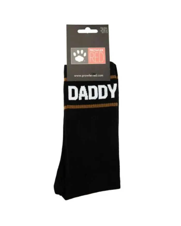 Prowler RED Daddy Statement Slogan Logo Cotton Blend Socks Prowler Vibrators
