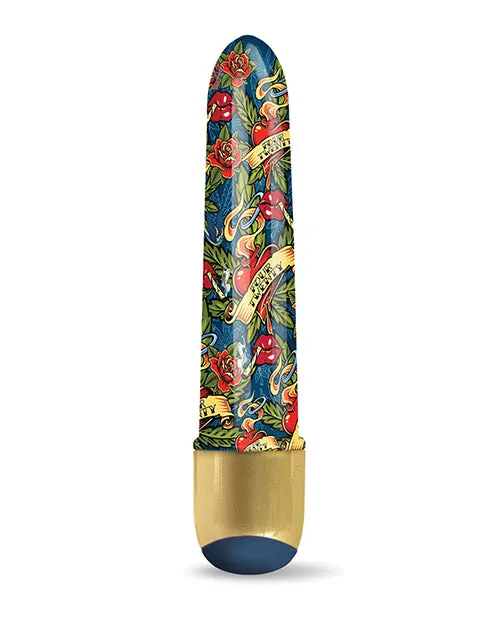 Vibrators GLOBAL NOVELTIES PRINTS CHARMING BUZZED BLUE DREAM 5 INCH MINI VIBE Vibrators GLOBAL NOVELTIES PRINTS CHARMING BUZZED BLUE DREAM 5 INCH MINI VIBE