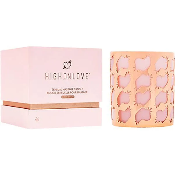 High on Love Couples High on Love Sensual Massage Candle