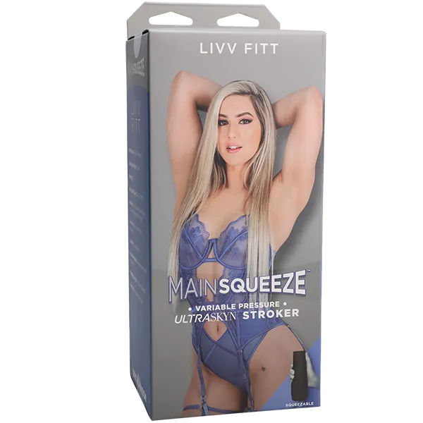 Male Sex Toys Doc Johnson Main Squeeze Livv Fitt ULTRASKYN Pussy Stroker