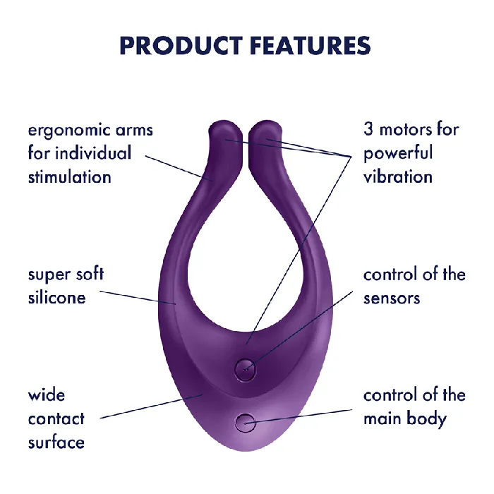 Satisfyer Endless Love Partner Multifun Vibrator Satisfyer Vibrators
