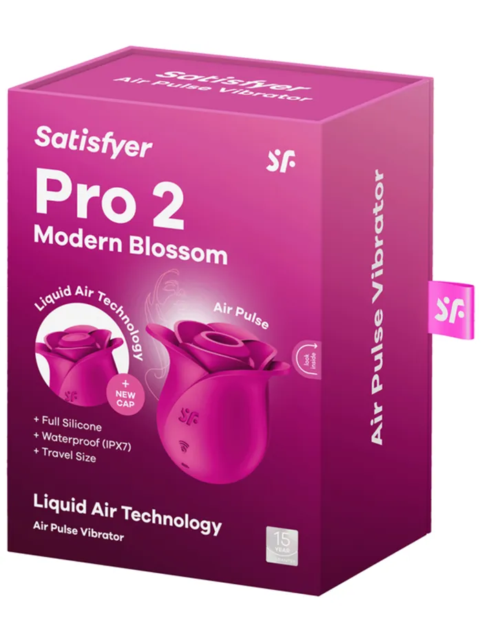 Windsor Wholesale Vibrators Satisfyer Pro 2 Modern Blossom Rechargeable Air Pulse Rose Stimulator